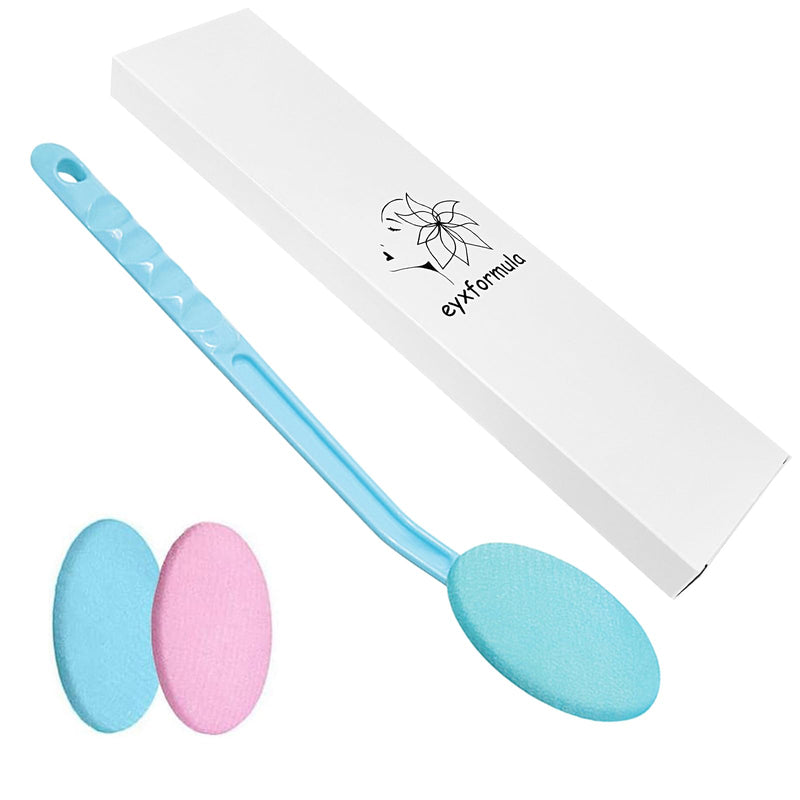 Eyxformula Easy Lotion Applicator for Back – Long Handle Cream Applicators Wand with 2 Pads, Tool to Apply Sunscreen, Self Tanner on Back, Body &