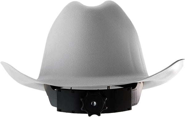 Jackson Safety Cowboy Hard Hat - Western Outlaw Style Construction Helmet with Full Brim Shade - ANSI Z89.1 & OSHA Compliant - (Multiple Colors)