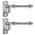 6'' J Bolt Gate Hinge and Wall Mount Hinge 2Pack, Heavy Duty 304 Stainless Steel Gate Hinges, One Piece with No Welding for Farm, Fence, Garden,