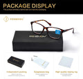 K KENZHOU Blue Light Glasses for Woman Men Bluelight Blocking Glasses for Computer Gaming Phones,Anti Eye Strain & UV Glare Black & Tortoise