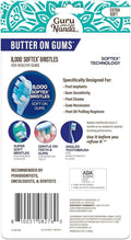 GuruNanda Butter On Gums Toothbrush, ADA Accepted Manual Toothbrushes with 8000+ Ultra Soft Softex Bristles for Sensitive & Receding Gums, Perfect