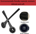 Side Brush for Shark AI AV2501S, AV2501AE, RV2502AE Robotic Vacuum Cleaner | for RV2520AOUS, AV2510AOUS Replacement Parts - 4 Pack Black