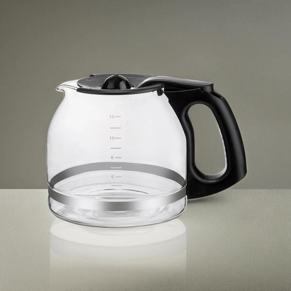 12-CUP Glass Coffee Carafe ONLY for KEURIG K-DUO Single Serve Coffeemaker | DO NOT fit the K-Duo Essentials Mode