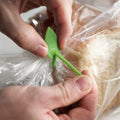 Trudeau Silicone 8Ct, 8 CT Tie Wraps, Green (0999030)