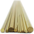 K&S 3405 round Brass Rod Assortment, 11 Pieces, Made in the USA