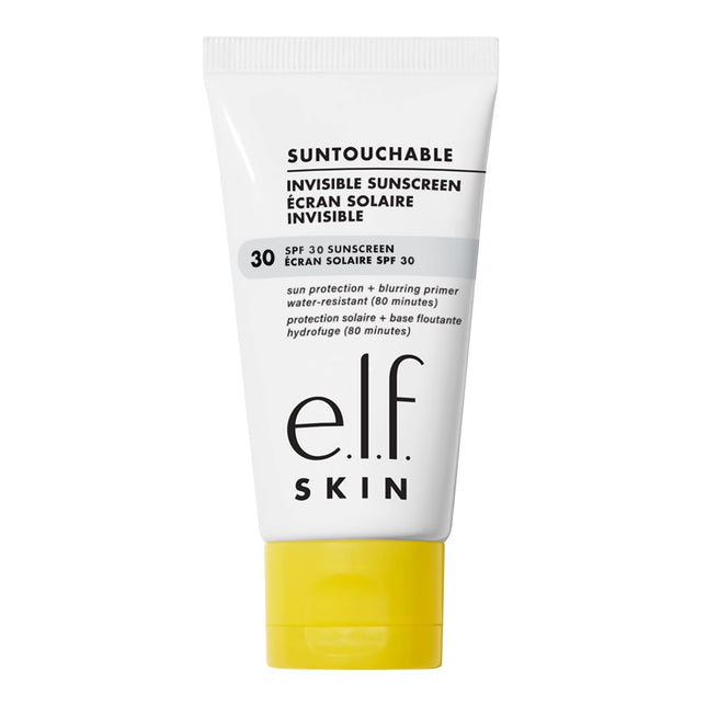 E.L.F. SKIN Suntouchable Invisible SPF 35, Lightweight, Gel-Based Sunscreen for 