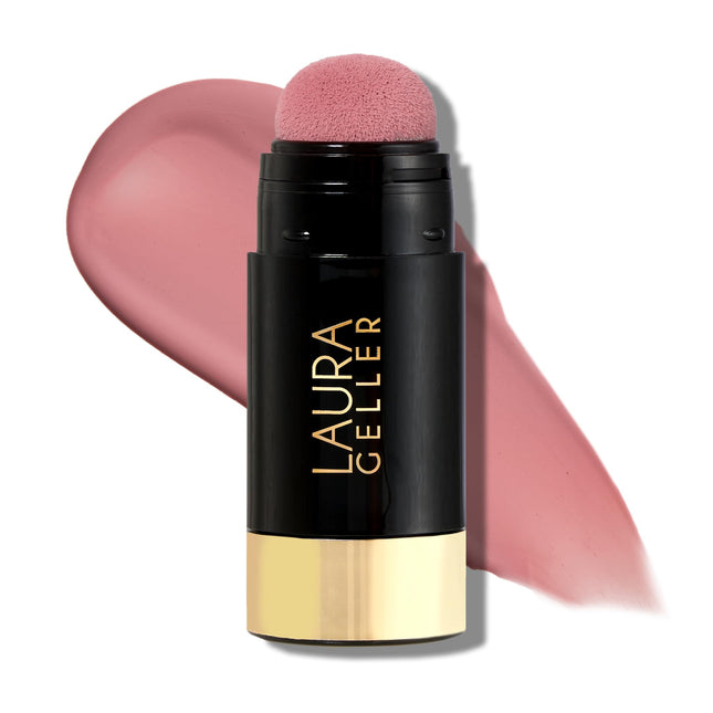 LAURA GELLER NEW YORK Serum Blush Tint, Lightweight Liquid Blush for Cheeks, Wei