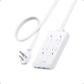 Anker Charging Station, 20W Max 8-in-1 USB-C Power Strip for iPhone 15/14 and MacBook Air/Pro, 5 ft Thin Cord with 4 AC, 2 USB-A, and 2 USB-C