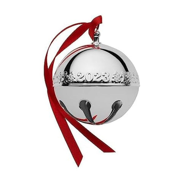 Wallace 2023 Silver Plated Sleigh Bell Ornament, 53Rd Edition