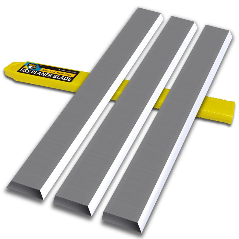 10-1/4" HSS Planer blades Knives Replacement For Grizzly JET JPT260, Axminster AT107PT, AT129PT, Startrite K260 Woodworking Thickness Planer