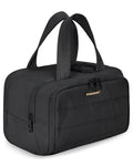 BAGSMART Travel Toiletry Bag, Lightweight Large Wide-open Travel Bag for Women, Puffy Cosmetic Makeup Bag Organizer with Handle for