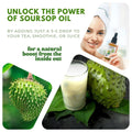 Virgin Soursop Oil (Anona Muricata, Graviola, Guanabana) – 100% Pure, Organic, Cold-Pressed, Unrefined – 1oz - 30ml – Natural Facial Oil &