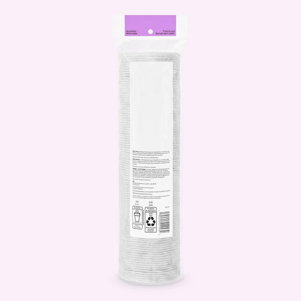 Amazon Essentials Exfoliating Cotton Rounds, 100 Count (Pack of 1) (Previously Amazon Basics)