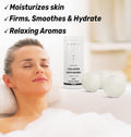 Creamy Collagen Bubble Bath Bombs with Oatmeal Milk Honey Essential Oils Luxurious Bath Gift Dry Skin Nourishment Indulge in A Blissful Bathing