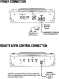 Pyle Lanzar AQTB8 8-Inch 1000 Watts Low-Profile Super Slim Active Amplified Marine/Waterproof Subwoofer System - Set of 1