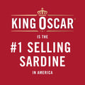 King Oscar Wild Caught Sardines in Extra Virgin Olive Oil 3.75 Ounce (Pack of 4)