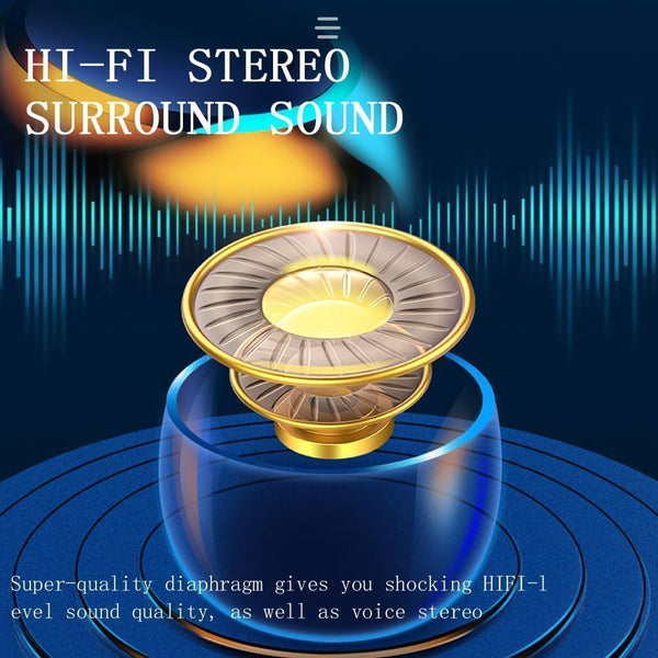 Wireless Earphones, Wireless Earbuds, Hifi Stereo, Bluetooth 5.3 Touch Control Noise Rduction Headphones, Mini Eear Buds Mic In-Ear Headphones