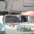 Osilly Bling Car Rearview Mirror, Decorations Rear View Mirror with Crystal Rhinestones & Diamonds, Car Interior Trim Accessories, Clip-on & HD