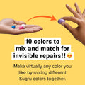 Tesa Sugru Super Glue- Waterproof Wood Glue for Home Improvement & Crafts - Use as a Poster Putty or Silicone Adhesive for Repairing & Bonding - 3