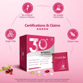 Multivitamin for Women with Vitamin A,B,C,D3,E,K2,Biotin, Collagen,Krill Oil,Cranberries Supports Energy,Wellness,Beauty and Immune - Vitamin