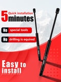 C16-08941 16" 28Lbs/127N Gas Shock Strut for Leer Are Camper Shell Topper Rear Window, Truck Cab Canopy Door, Set of 2 Vepagoo