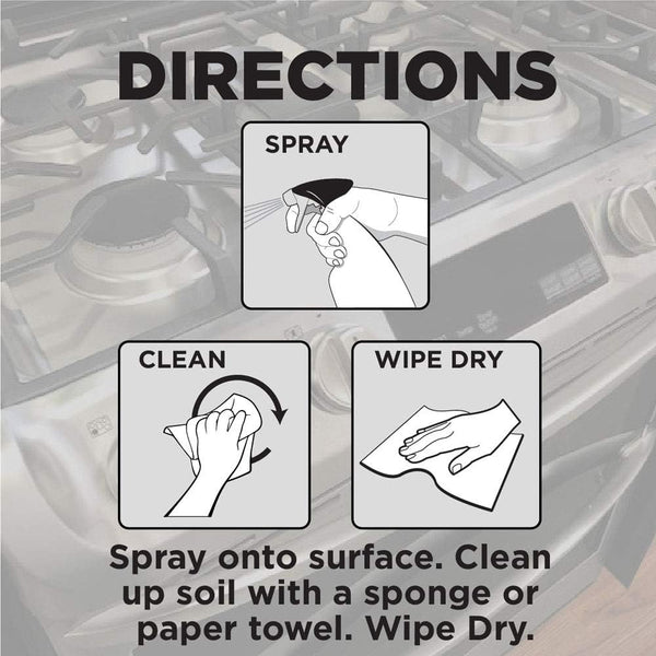 Weiman Gas Range Cleaner and Degreaser, Single, Lemon, 1 Count (Pack of 1)