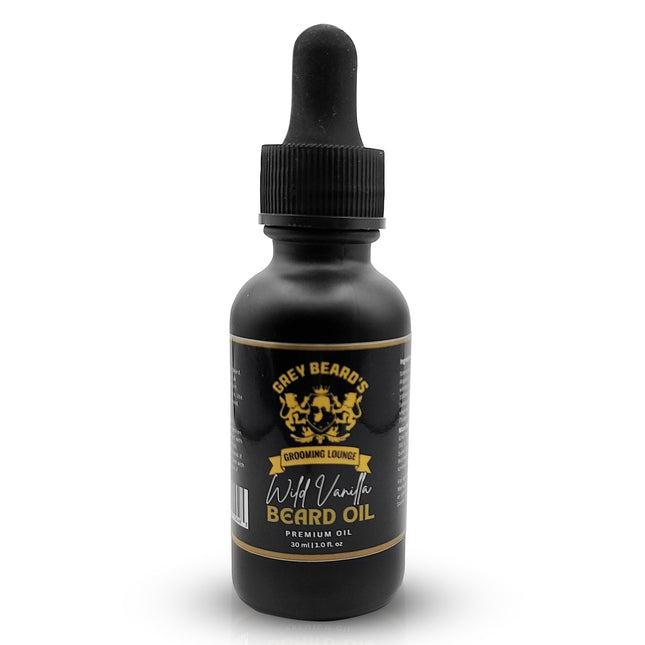 Grey Beard'S Grooming Lounge - Wild Vanilla Beard Oil for Men -Eliminates Itch &