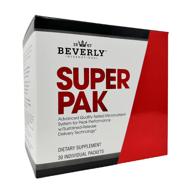Beverly International Super Pak. 30 Packs. High-Potency Multivitamin, Daily Pack