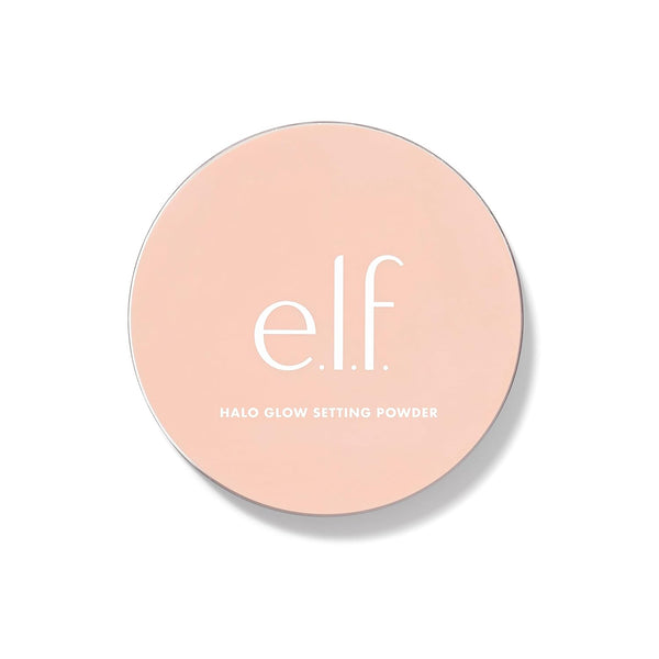 E.L.F. Halo Glow Soft Focus Setting Powder, Silky Setting Powder for Creating Soft Glow without Shine, Smooths Pores & Lines, Medium