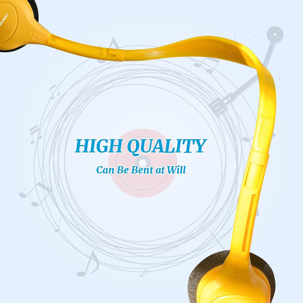 60 Pack Bulk Headphones for Kids Multi Color Headphones for School Classroom Students Teen Boys Girls and Adult
