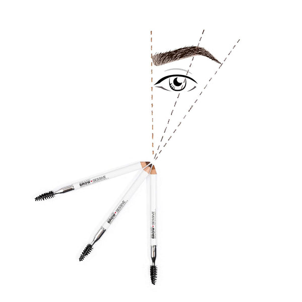Wet N Wild Brow-Sessive Brow Pencil, Ultra-Precise Dual Ended Spoolie Brush for Perfect Buildable Blendable Shaping, Natural Lasting Shades for