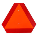Reflective Slow Moving Vehicle Sign,Slow Moving Vehicle Triangle - 14"x16" 80 Mil thick Engineering Grade Plastic SMV Sign for Tractor,Golf