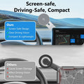 Magnetic Phone Holder for Laptop for Magsafe for Iphone 16/15/14/13/12 & All Phones, 180ÃÂ°Adjustable Phone Side Mount for Computer Monitor for