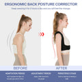 Back Brace Posture Corrector for Women and Men,Adjustable Shoulder Straightener Black(Small/Medium) Small/Medium BLACK