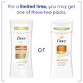 Dove Even Tone Antiperspirant Deodorant Stick Apple Blossom & Mango Butter 3 Count for Uneven Skin Tone 2.6 Oz