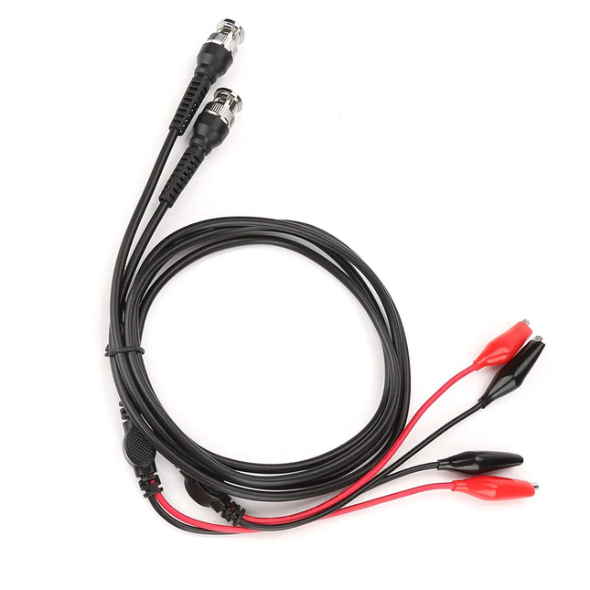 Oumefar BNC Q9 to Crocodile Connector Double Alligator Clip 500V 50 Ohm Oscillos