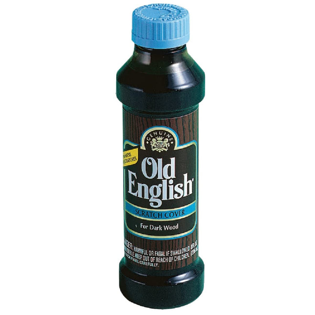 Old English Scratch Cover Dark Wood Furniture Polish, 8oz Bottle 8 Fl Oz (Pack o