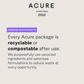 Acure Zombie Cell Clarifying Mask - Pore Minimizer - 1.3 fl oz | Detoxifying Face Mask with Niacinamide, Facial Treatment for Dark Spots &