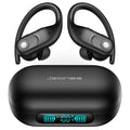 Wireless Earbuds Bluetooth Headphones 130Hrs Playtime with 2500Mah Wireless Charging Case LED Diaplay Hi-Fi Waterproof over Ear Earphones for