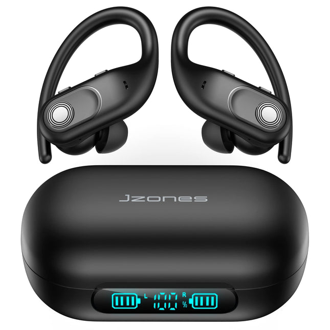 Wireless Earbuds Bluetooth Headphones 130Hrs Playtime with 2500Mah Wireless Charging Case LED Diaplay Hi-Fi Waterproof o