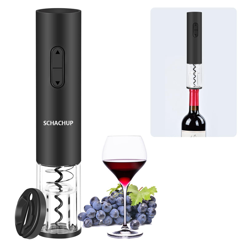Electric Wine Opener, Automatic Corkscrew with Foil Cutter, Cool Home Kitchen Gadget, Wine Accessory for Wine Lovers, House Warming Gift, Party