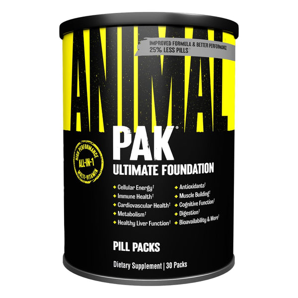 Animal Pak - Convenient Multivitamin for Men & Women Daily All-In-One Vitamin & Supplement Pack - Zinc, Vitamins C, B, D, Amino Acids, and Immune