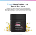 Livingood Daily Sleep Support, 5Mg Melatonin (60 Vegetarian Capsules) - Natural Sleep Aid for Adults - Sleeping Pills Supplement with Valerian