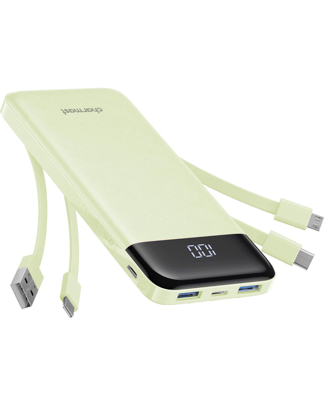 charmast Portable Charger with Built-in Cables X 4, Portable Phone Charger MGree