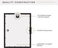MCS Foundation 16x24 Poster Frame Traditional Black, Vertical & Horizontal Wall Hanging Large Picture Frame for Photos, Posters & Art Prints