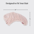 Kitsch Microfiber Hair Towel Wrap for Women - Pink Pink 1 Count