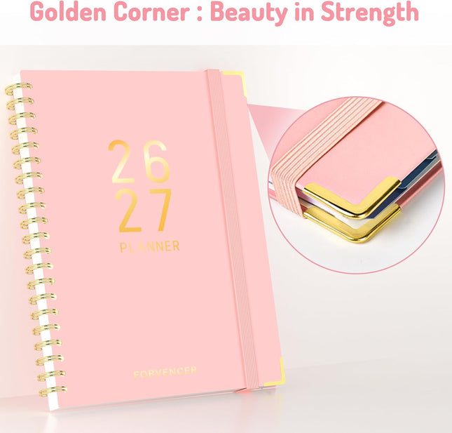 Jul 2025 -Dec 2026 Planner, Forvencer Academic Planner 2025-2026, 18 Month Daily
