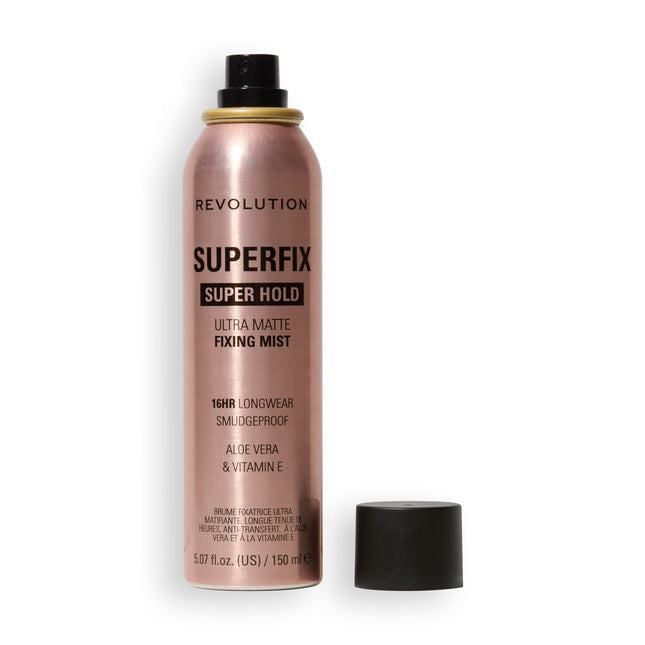 Revolution, Superfix Misting Makeup Setting Spray, Ultra-Matte & Shine-Free Fini