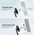 NEEWER Magnetic Neck Holder for Action Camera & Phone, GP16 GP-16(Black)