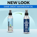 Pure Magnesium Oil Spray 8Oz - Topical Magnesium Spray for Sleep Extra Strength - Less Sting - Less Itch - 100% Natural and Organic Oil - Made in USA